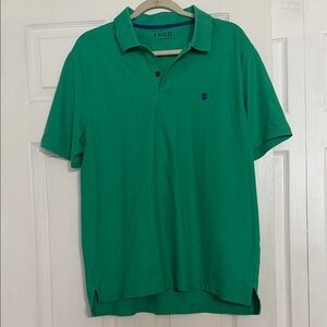 Izod Classic Green Polo Shirt for Men